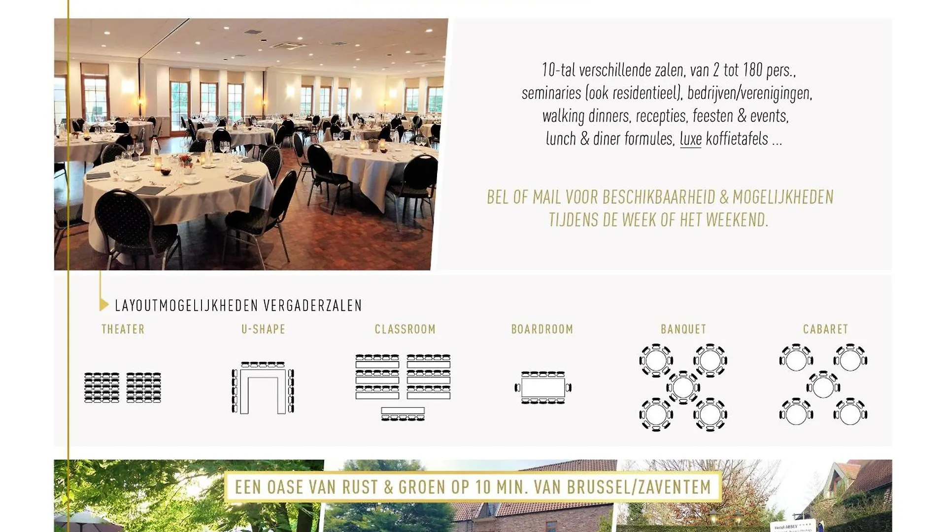 ****  Hotel Abbey Grimbergen Belgie